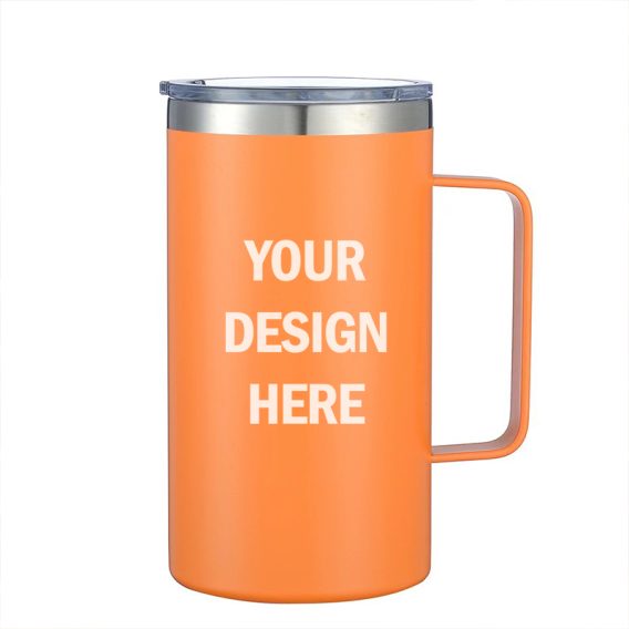Bulk Wholesale Personalized 12-24 OZ. handle mug Imprint with your logo - Image 2
