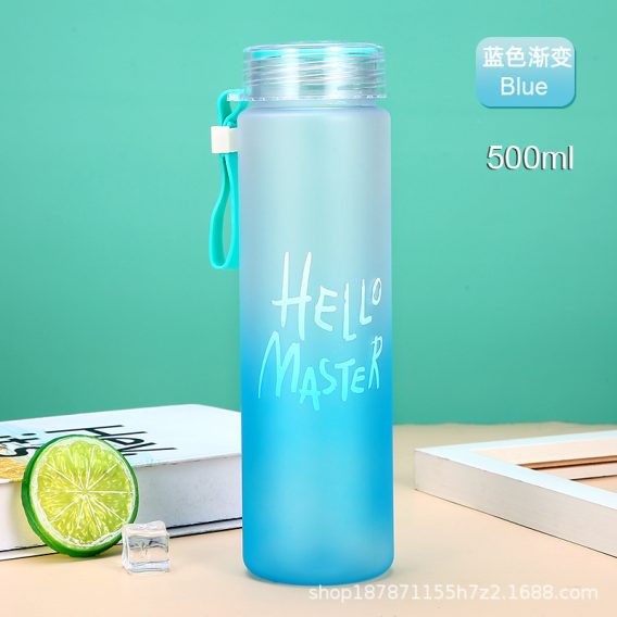 Bulk Wholesale Personalized Eco-Friendly Glass Water Bottles 400ml/480ml - Image 26