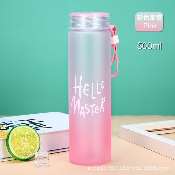 Bulk Wholesale Personalized Eco-Friendly Glass Water Bottles 400ml/480ml - Image 27