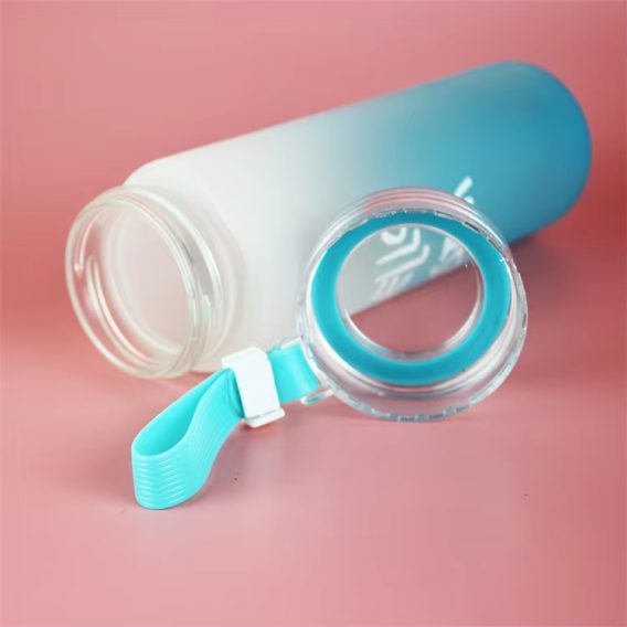Bulk Wholesale Personalized Eco-Friendly Glass Water Bottles 400ml/480ml - Image 16