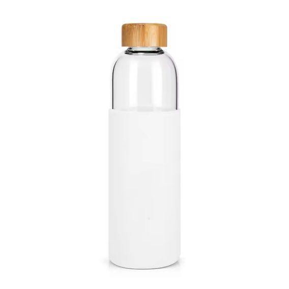 Custom 280ml Borosilicate Glass Water Bottle - Stainless Lid - Image 8
