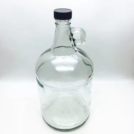 Large 3L Glass Wine Bottle - Screw Cap, California Style - Image 6