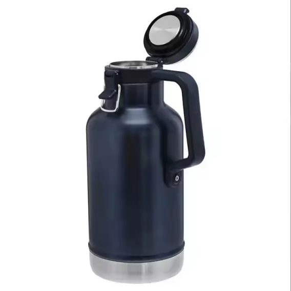 Wholesale 64oz Stainless Steel Thermos Growler - Custom Logo, Handle - Image 6
