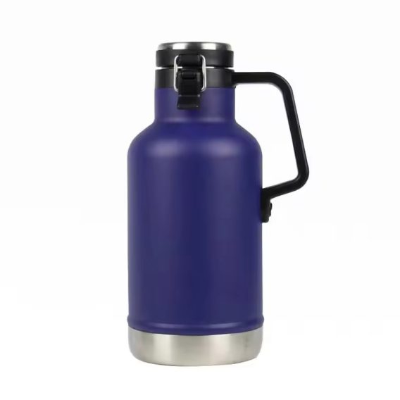 Wholesale 64oz Stainless Steel Thermos Growler - Custom Logo, Handle - Image 2