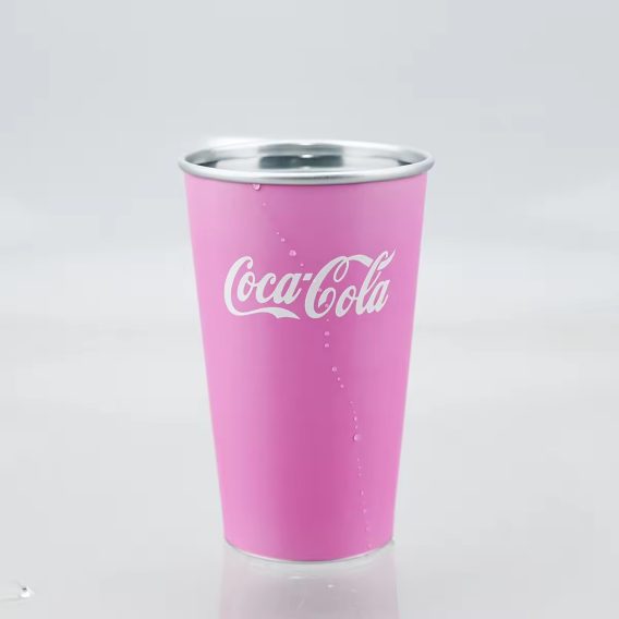 Temperature Sensitive Aluminum Tumblers - 470ml, Disposable Party Cups - Image 11