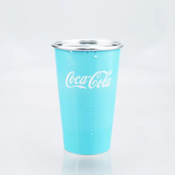 Temperature Sensitive Aluminum Tumblers - 470ml, Disposable Party Cups - Image 12