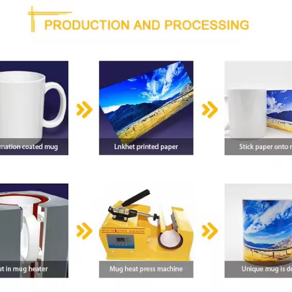 11oz Color Changing Magic Mug - Sublimation Photo Heat Transfer - Image 7