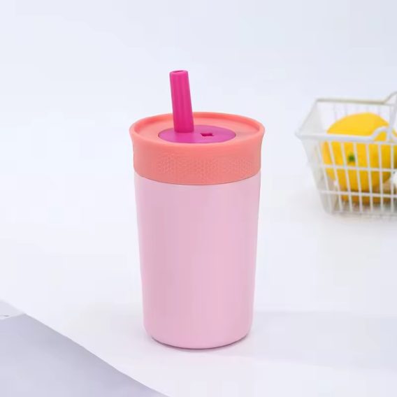 Kivi Bear Kids 12 oz Insulated Tumbler - Custom, Lid & Straw - Image 9