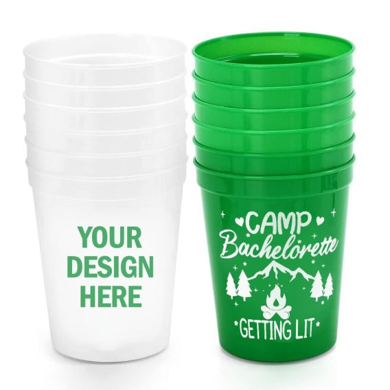 Festival Special Occasion Sport Events Plastic PP Reusable Mugs Wholesale Custom Printed Private Personal Logo Stadium Cup