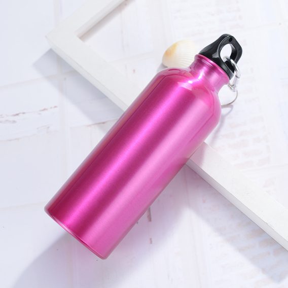 Personalized 500ml Aluminum Water Bottle for Sports - Custom Colors, Screw Top - Image 4