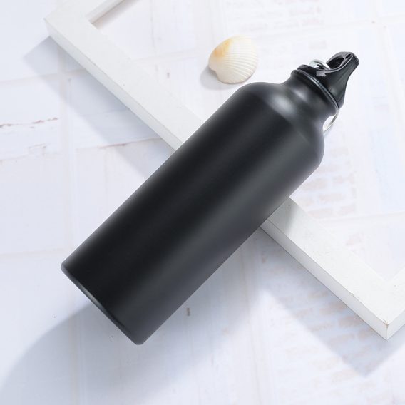 Personalized 500ml Aluminum Water Bottle for Sports - Custom Colors, Screw Top - Image 3