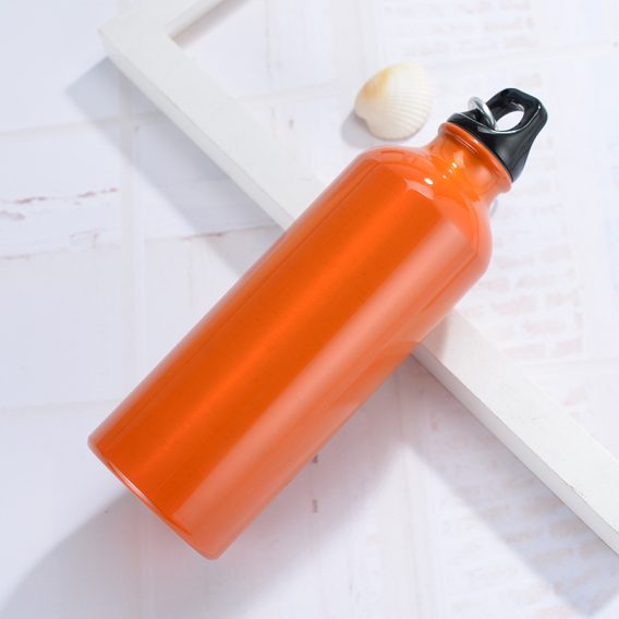 Personalized 500ml Aluminum Water Bottle for Sports - Custom Colors, Screw Top - Image 9