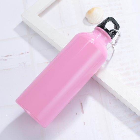 Personalized 500ml Aluminum Water Bottle for Sports - Custom Colors, Screw Top - Image 10