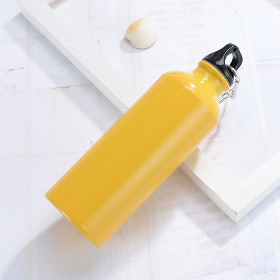 Personalized 500ml Aluminum Water Bottle for Sports - Custom Colors, Screw Top - Image 11