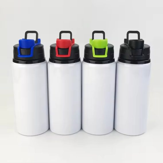 Customizable 600ml Aluminum Water Bottle - RubySub D-20, Sublimation Blank - Image 3