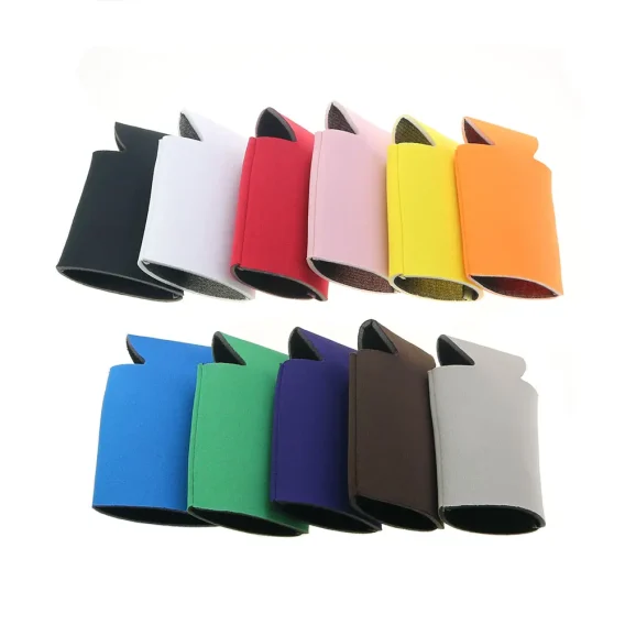 JCD 5pcs Neoprene Can Coolers - Custom Logo, Wholesale, Party Favors - Image 2