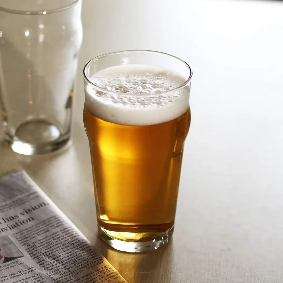 British Style Imperial Pint Glasses: Unique Design for English Pub Ale (Set of 2/4) - Image 5