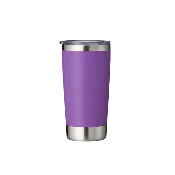 Custom powder coated Double Wall Travel Tumbler Insulated Coffee Mug 20 oz Stainless Steel Vacuum Insulated Tumbler - Image 7