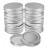 12Pcs 70mm 86 MmReusable Mason Jar Lids Wide Mouth LeakProof Seal Lid For Canning Jars Silver 2020 Ordinary