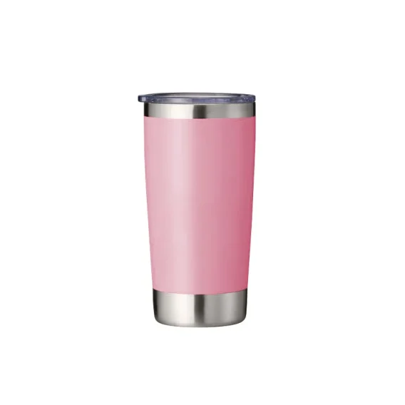 Custom powder coated Double Wall Travel Tumbler Insulated Coffee Mug 20 oz Stainless Steel Vacuum Insulated Tumbler - Image 3