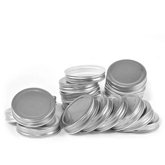 12Pcs 70mm 86 MmReusable Mason Jar Lids Wide Mouth LeakProof Seal Lid For Canning Jars Silver 2020 Ordinary - Image 10