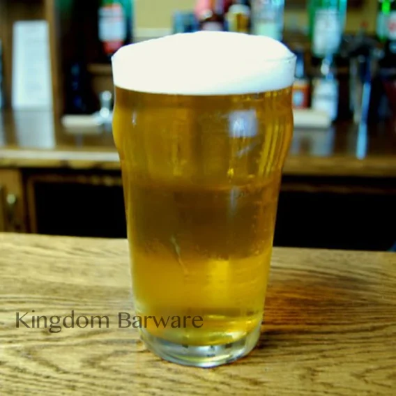British Style Imperial Pint Glasses: Unique Design for English Pub Ale (Set of 2/4) - Image 8