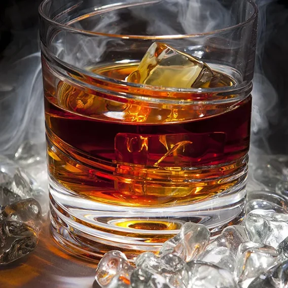 Rotating Whiskey Glass Old Fashioned Glass for Drinking Bourbon,Scotch,Cocktails or Tea,Whisky - Image 8