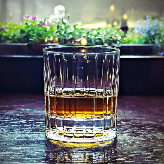 Rotating Whiskey Glass Old Fashioned Glass for Drinking Bourbon,Scotch,Cocktails or Tea,Whisky - Image 7
