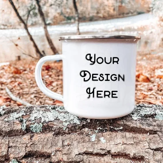 Custom Name mugs private Logo Text Enamel Coffee Cup Print Store Company Logo Mug Friends Birthday Gift Mug Drinking glass Weird - Image 3