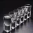 6PCs Transparent 15ml Shot Glass Set: Thickened Bottom Bullet Cups for Wine & Liquor, Custom Wholesale