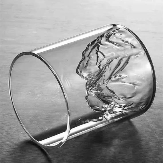 200/300/350ML 3D Mountain Whiskey Glasses: Transparent Beer, Tea, Coffee Cup for Home & Bar Party - Image 4