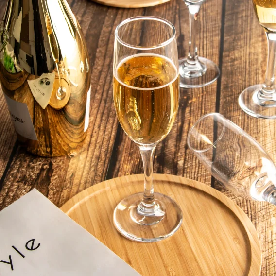 6oz 16-Pack Thickened Champagne Glasses, Heavy Duty & Shatter Resistant | Bar-Grade for Party/Wedding/Commercial Use - Image 6
