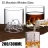 200/300/350ML 3D Mountain Whiskey Glasses: Transparent Beer, Tea, Coffee Cup for Home & Bar Party