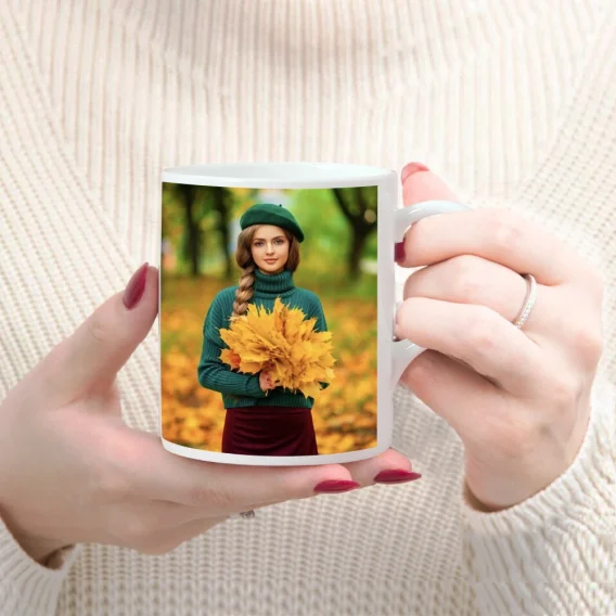 Personalised Photo Mug: Custom Name Image Text Cup, Mothers Day Wedding Gift, 9 Colors - Image 4