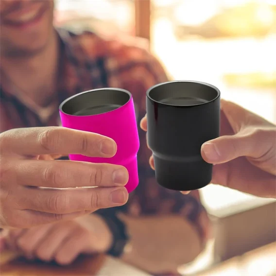 3oz Mini Tumbler Shot Glass: Stainless Steel Double Wall Vacuum Insulated with Straw & Lid - Image 10