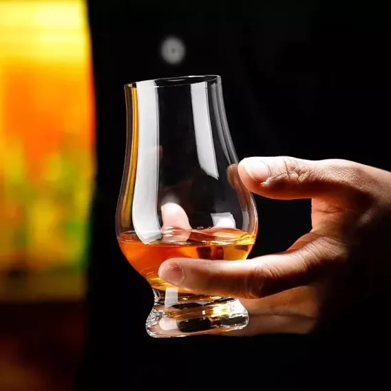 2PCS Crystal Whiskey Glasses: Clear Scotch Liquor Barware for Cocktails & Wine - Image 10