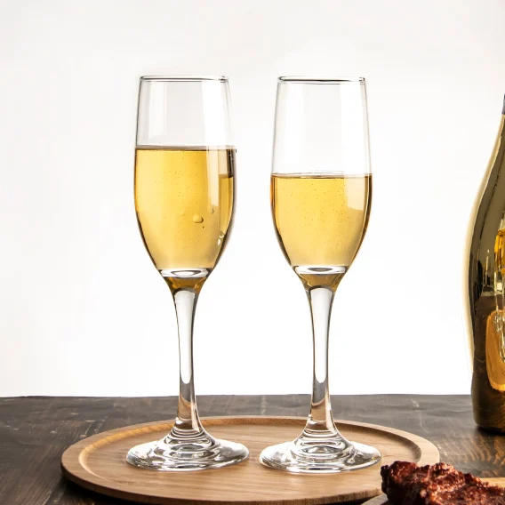 6oz 16-Pack Thickened Champagne Glasses, Heavy Duty & Shatter Resistant | Bar-Grade for Party/Wedding/Commercial Use - Image 4