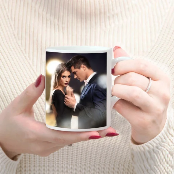 Personalised Photo Mug: Custom Name Image Text Cup, Mothers Day Wedding Gift, 9 Colors - Image 6