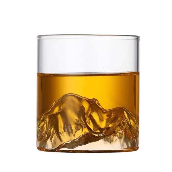 200/300/350ML 3D Mountain Whiskey Glasses: Transparent Beer, Tea, Coffee Cup for Home & Bar Party - Image 7