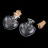 10PCS Wholesale Heart Glass Bottle Pendants with Corks – Mini Vials for Crafts & Jewelry