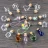 10PCS Wholesale Mini Glass Wish Bottles with Corks – Empty Decorative Jars & Containers