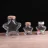 10PCS Wholesale Star Shaped Glass Bottles – Empty Wishing Jars for Christmas & Wedding Decor