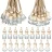 20Pcs Wholesale Car Perfume Bottles with Wood Lid – Empty Glass Essential Oil Diffusers