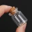 10PCS Wholesale Mini Glass Wishing Bottles with Corks – Empty Vials for DIY Crafts & Party Favors